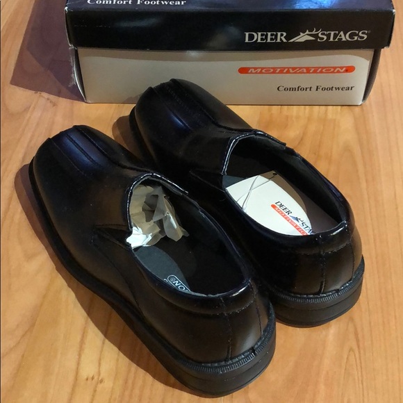 New deer and stags kid black formal dress shoes - Picture 3 of 4